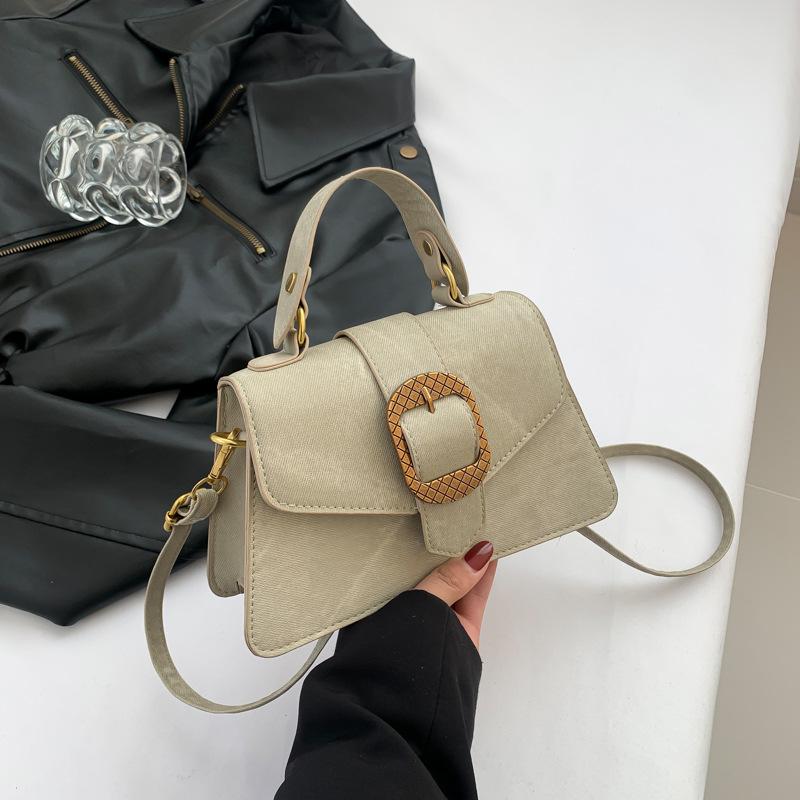Spring New Retro Commuter Small Square Bag Handbag Bag Fashionable Personality Beautiful Messenger Bag Women