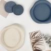 Silicone Coasters Heat-Resistant Drink Coasters Non-Slip Table Mat for Home Restaurant Coffee Shop Tea