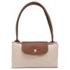 Longchamp Le Pliage 28 Button Zipper Closure Long Handle Dumpling Tote Bag Women Tote Bags Paper-Color 2605089P71