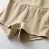 Pantaloncini Sportivi Retro Stile Europeo e Americano a Vita Alta Stretti per un Look Snello
