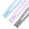 1PC Sewing Zips for DIY Clothing Single Open Tail 40cm Nylon Zippers Colourful Sewing Accessories 3#