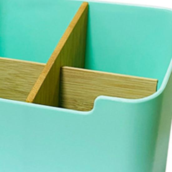 Storage Box Clutter-Free Desktop Organizer Remote Control Stationery Holder Workspace Tidy Box Office Supplies