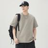 Short-sleeved T-shirt Men's Summer Dirty Top Loose Round Neck Half-sleeved Shirt