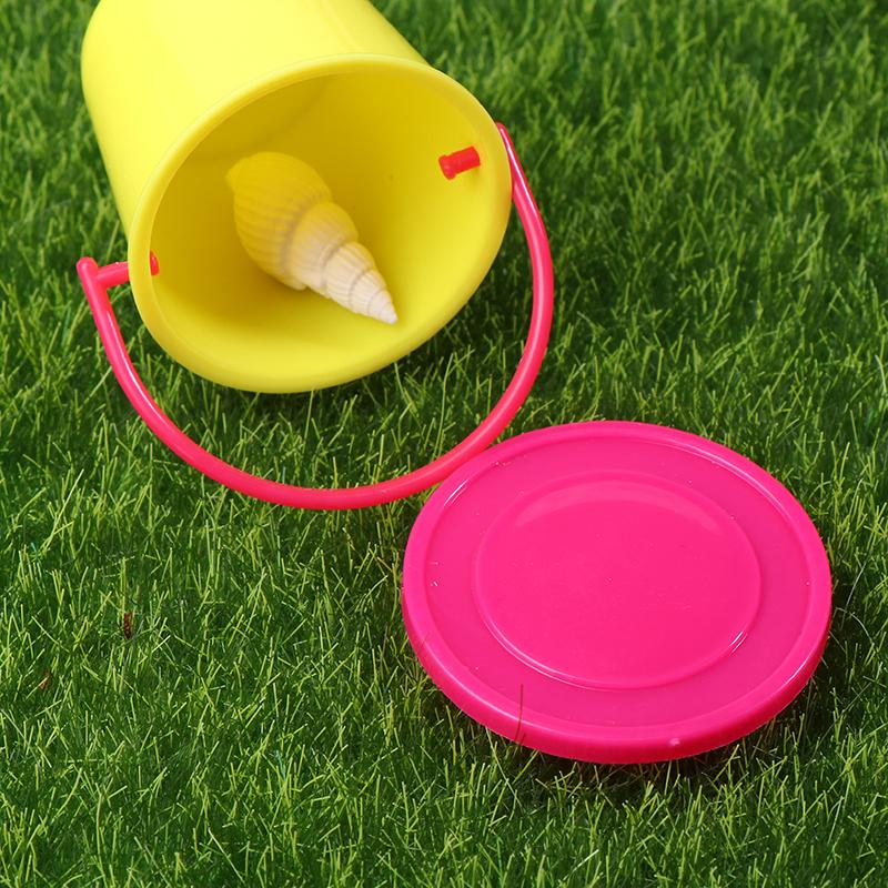 1/12 Dollhouse Mini Buckets With Cover Dollhouse Kitchen Bucket Decoration Dolls House Home Accessories