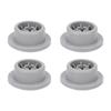 4 Stück Geschirrspülerkorbrolle Ersatzteil Geschirrspülerkorb Rad für Bosch 420198 AP2802428