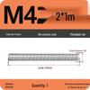 Stainless Steel Full Threaded Rod Bolt M5-M42