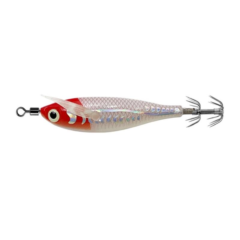 8cm Squid Cuttlefish Sleeve Hook Jig Lures Artificial Shrimp Baits Cuttlefish Sleeve Squid Jig Baits Easy to Use