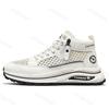 Fashion Men's Shoes 2025 Summer Lightweight Breathable Mesh Casual Sports Shoes High Top Hollow Out Comfortable Fashion Trend Sneakers