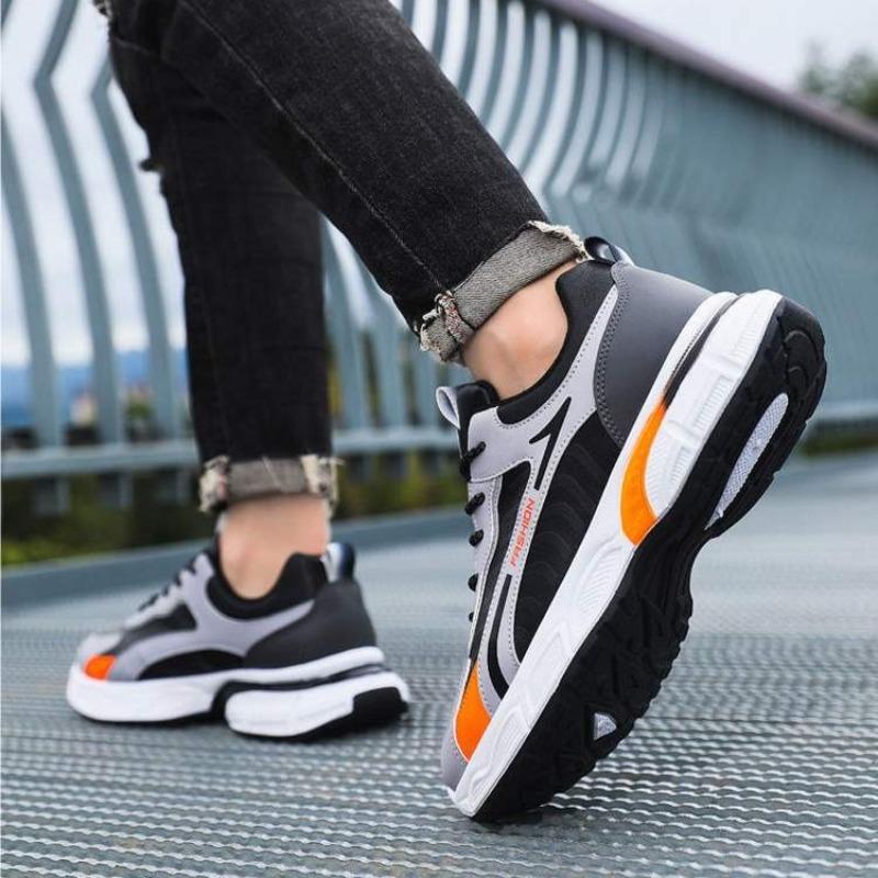 Autumn Winter Trendy Sneakers Men Platform Running Shoes Outdoor Warm Wear-resistant Casual Sneakers Fashion Shoes for Men