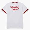 MunSingwear Women S Ringer T ShirT whiTe mr222lTS42