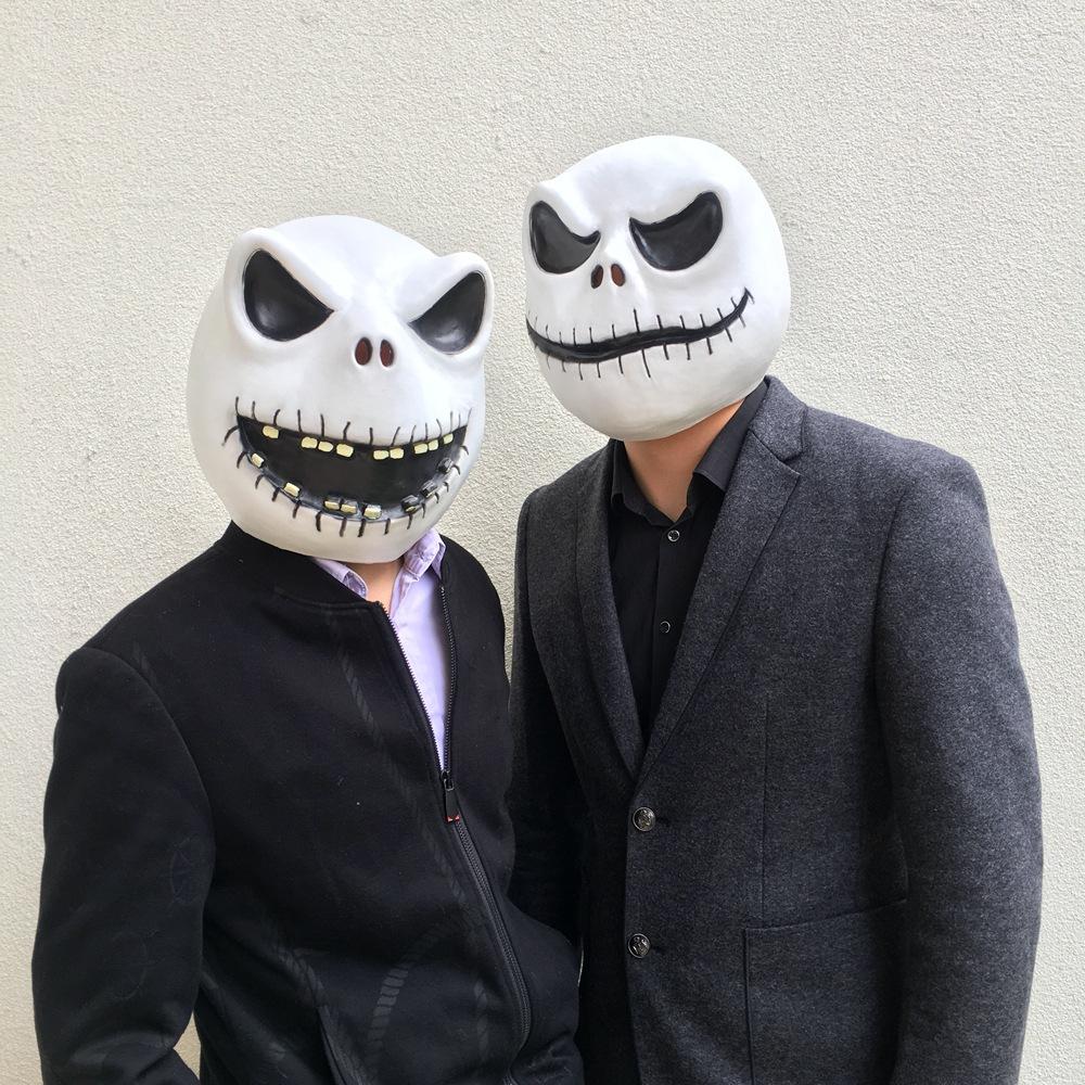 Jack Skellington Maske The Nightmare Before Christmas Halloween Kostümmaske für Erwachsene
