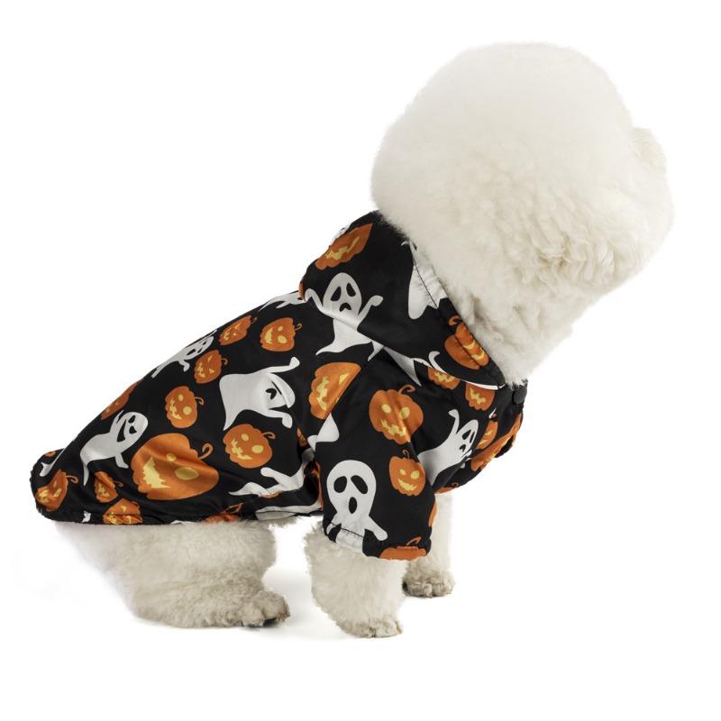 Pet Clothes, Two-legged Ghost Halloween Autumn and Winter Puppy Clothes