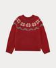 Sseomweeobeoteo Snow Alpaca Nordic Knit - Red