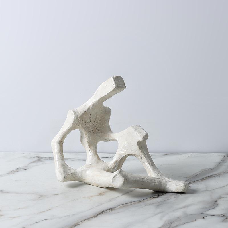 Resin Handicraft Abstract Figure Sculpture Skeleton Skeletonized Decorative Figurines Home Decoration Accessories