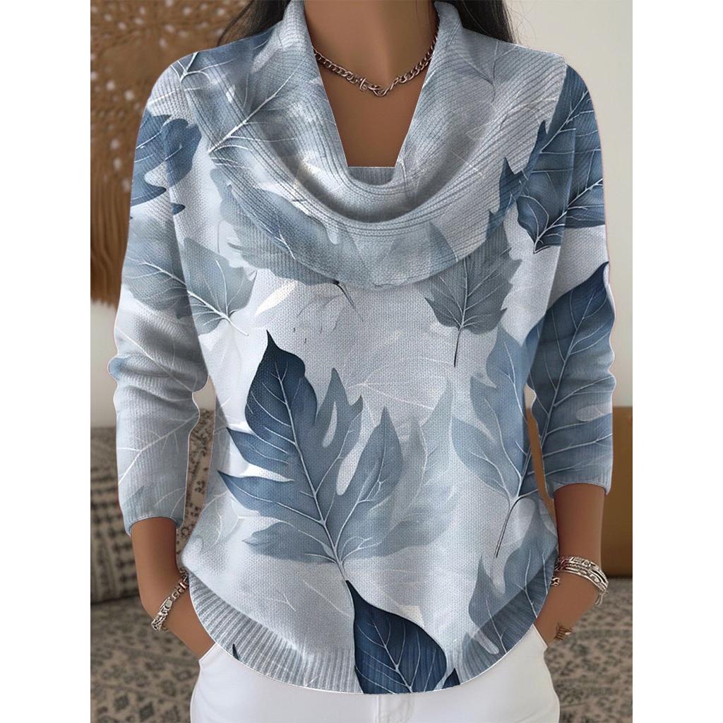 Damen Pullover Herbst Winter Mode Lässig Europäischer Amerikanischer Stil Warm Gemütlich Strick Oberteil