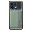 Nahast kaardihoidjaga telefonikott Xiaomi Redmi Note 14 13 12 K70 K70E K60 Pro Ultra 13T 12C Lite +POCO X6 F5 M5 jaoks tagakaas