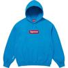 Supreme Box Logo Hooded Sweatshirt (25FW) Cyan