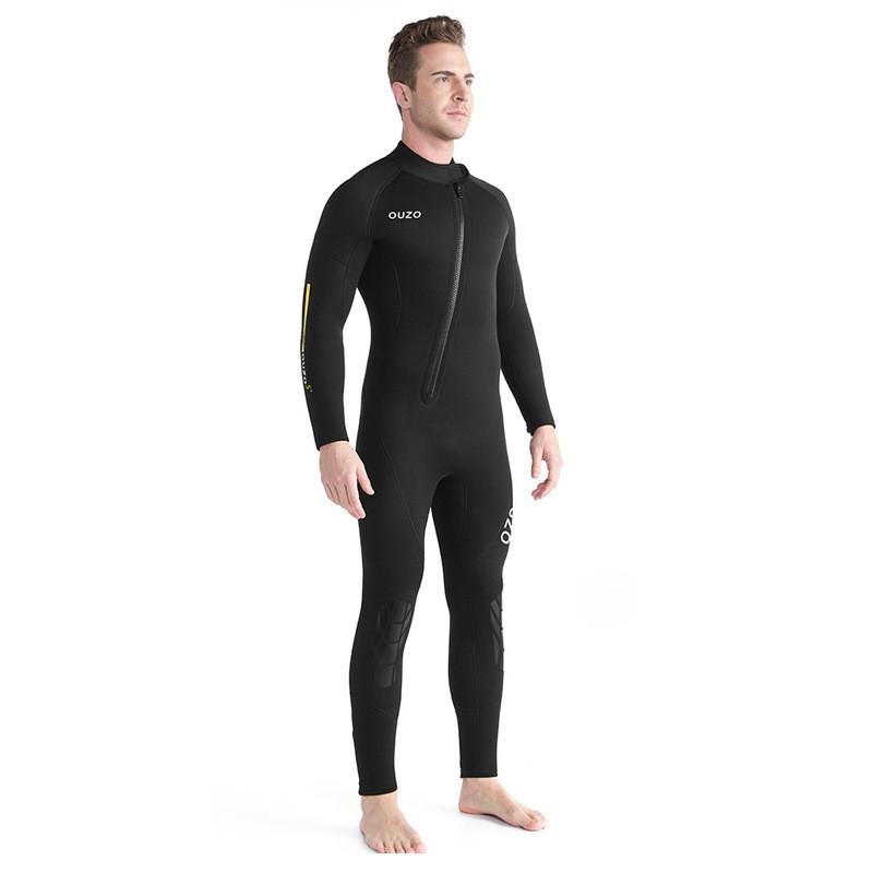5mm Neoprene Wetsuit Cold Water Swimming Diving Snorkeling Surfing Unisex Thermal Fullsuit Winter Fall