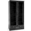 2-door Bar Refrigerator Cooler 8 Shelves LED 384 L 365 W