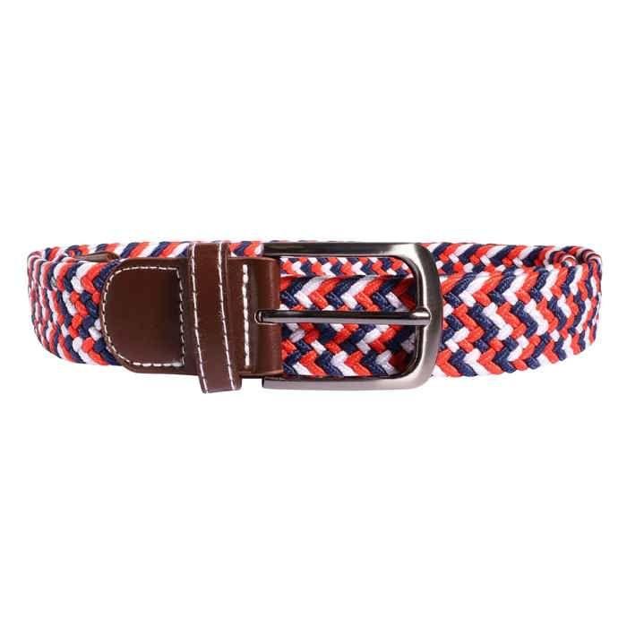 XXL Belt - Maritime - Red Polyester - 120 Cm - Pin Buckle