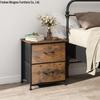 American Style Bedroom Bedside Table with Multi-Functional Drawer Storage
