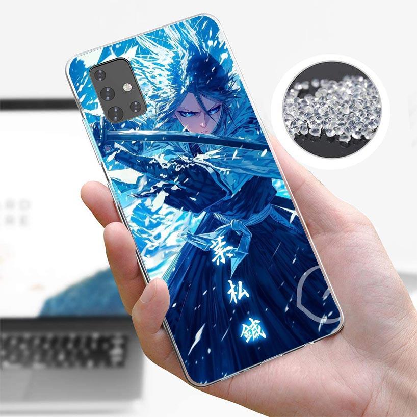 Bleach Kuchiki Rukia Phone Case For Samsung Galaxy A12 A52S A42 A32 A22 A51 A50 Note 20 Ultra 10 S10 Plus A71 A70 A31 A30 A10S G