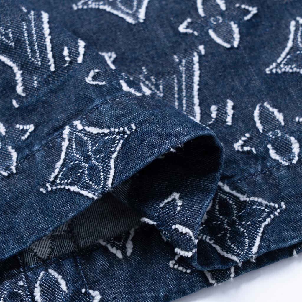 Louis Vuitton FW23 Shirt Men's Blue 1ABXXJ