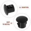 20Pcs Button Plug 10Mm Plastic Screw Hole Plug for Cabinet Furniture Door Window Decorative Hole Cover Caps Button Plugs