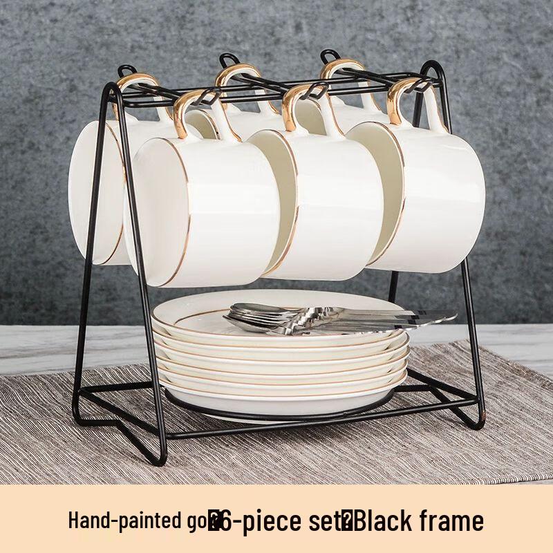 Jiakangming Europejski Luksusowy Ceramiczny Zestaw Kubków do Kawy