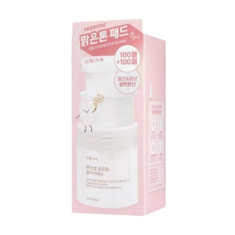 

SIKMULNARA Набор сменных пэдов для выравнивания тона кожи Ppoyan Rice (100 пэдов + 100 пэдов-рефилл)