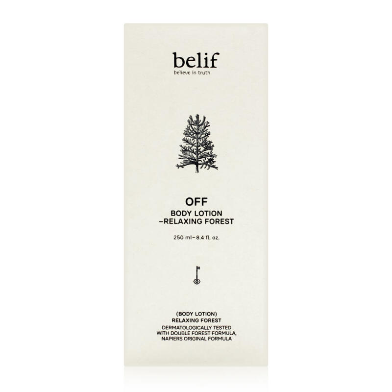 Belif Off Body Lotion Relaxing Forest 250mlx2
