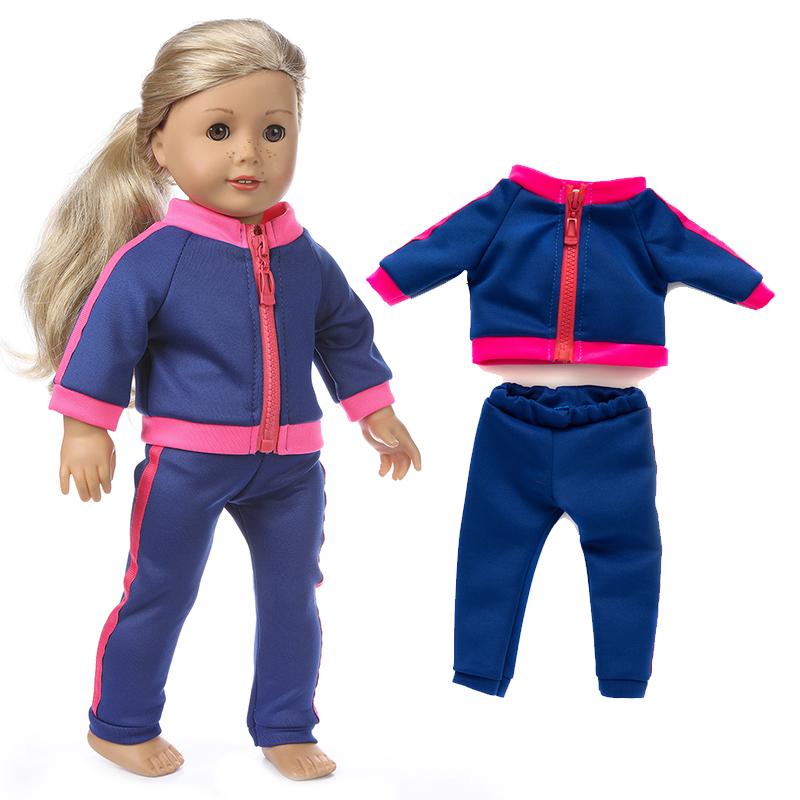 18 Inch Meisjespop Kleding Winterjas voor 43cm Baby pasgeboren Poppenoutfit Jas