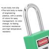 38mm   Padlock Insulating Industrial Plastic Nylon PA Steel for Chemical Electric Power Nuclear Energy(Purple )