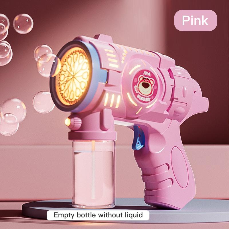 9 Styles New Astronaut Bubble Gun Toy for Kids Gifts Fully Automatic Bubble Machine Bubbles Gun Outdoor Wedding Party Toys