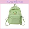 Dopamine Backpack For Middle School Students With Solid Color And Cartoon Bear Decor For School Use