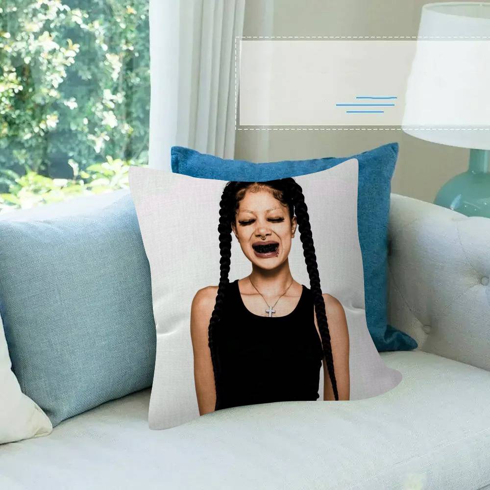 Molly SSantana Rapper Personalized Pillow Cover Kids Bedroom Wild Party Decor Pillowcase kid Birthday shower Gift