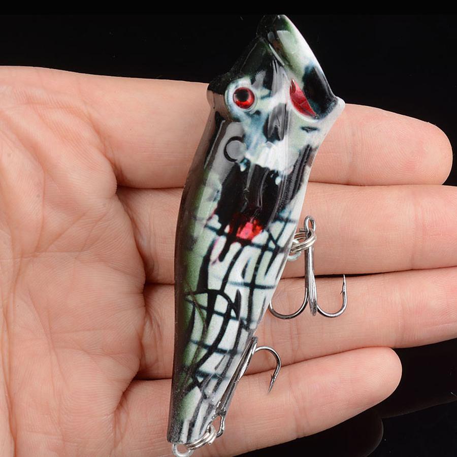 

1 шт. Приманка для рыбалки в виде черепа Крутой поппер Искусственная приманка Рыболовные снасти
