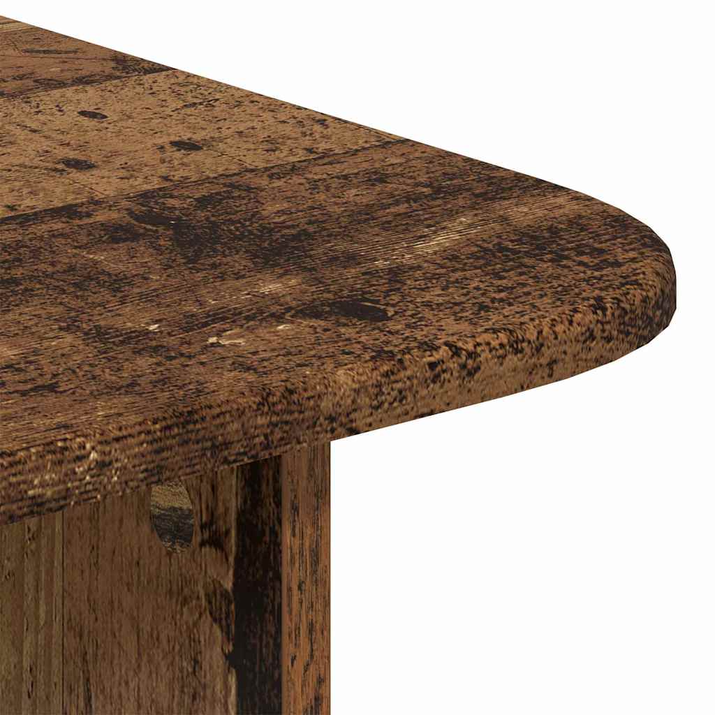 Coffee Table Made of Reclaimed Wood 93 x 53 x 33 cm Wood Based Material
