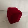 Velvet Jewelry Box with Rounded Corners for Rings, Necklaces, Bracelets, and Badges