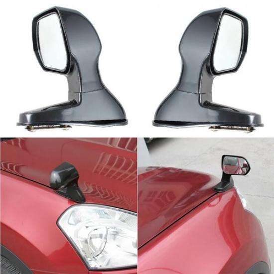 2 шт. Зеркало бокового вида для слепой зоны капота автомобиля, плоское зеркало, широкоугольное зеркало заднего вида, боковой вид