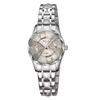 SKMEI 9369 Hochwertige Beliebte Luxus-Uhr Edelstahl-Anhänger Analog Wasserdicht Business Klassisch Quarz Paar-Armbanduhr