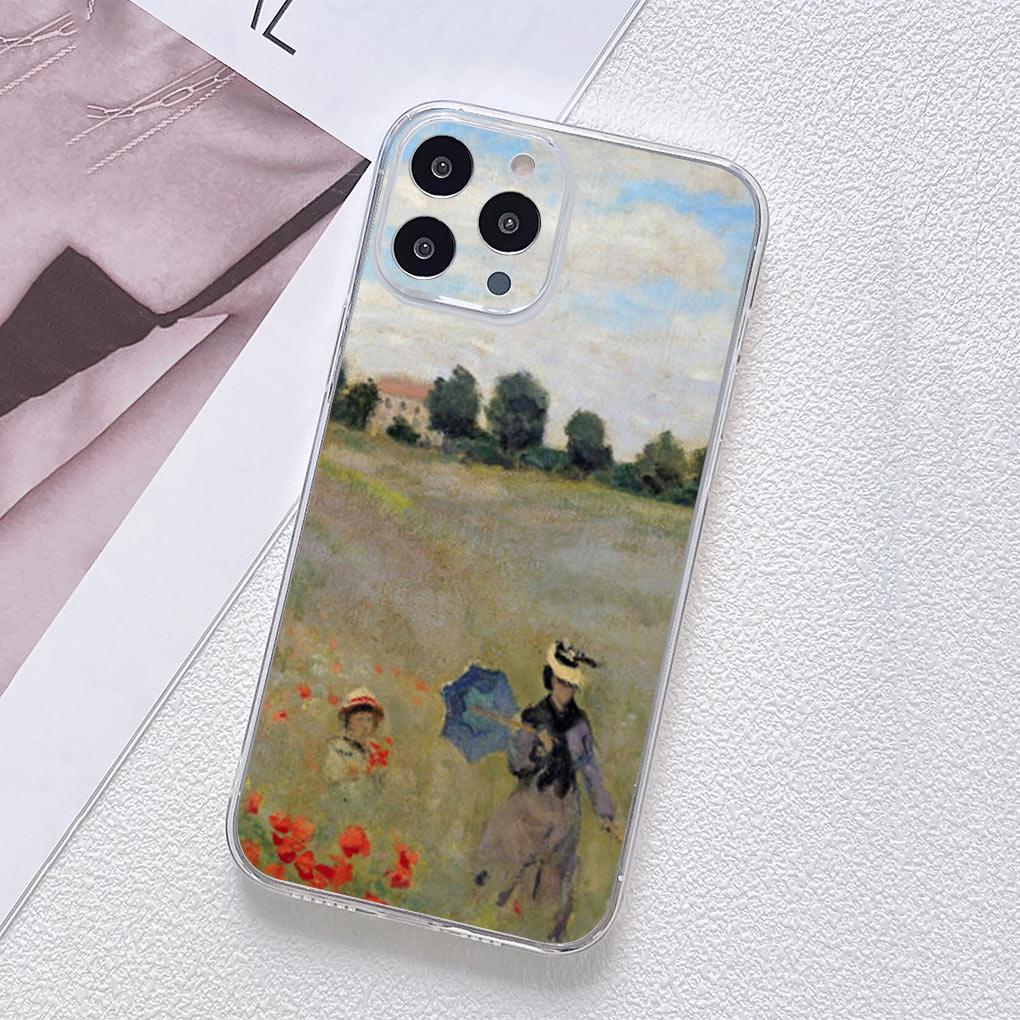Claude Monet Impressionism Painter Phone Cover for Motorola Moto G13 G14 G53 G54 G62 G72 G82 G84 E13 E20 G42 G32 G23 G22 Case