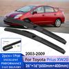 For Toyota Prius XW20 2003-2009 Fit U Hook Arm Windshield Windscreen Front Window Car Wiper Front Wiper Blades 26"+18"