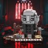 MOC Gothic Vampire Bricks Model Gothic Vampire Nosferatu Action Figure Building Blocks Assembly Toys Children Birthday Gifts
