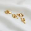 1 Piece Fastener Connector Clasps Locks 18K Gold Plated Brass Inlaid Zircon Pearl End Clasps For Jewelry Diy Bracelet Necklace