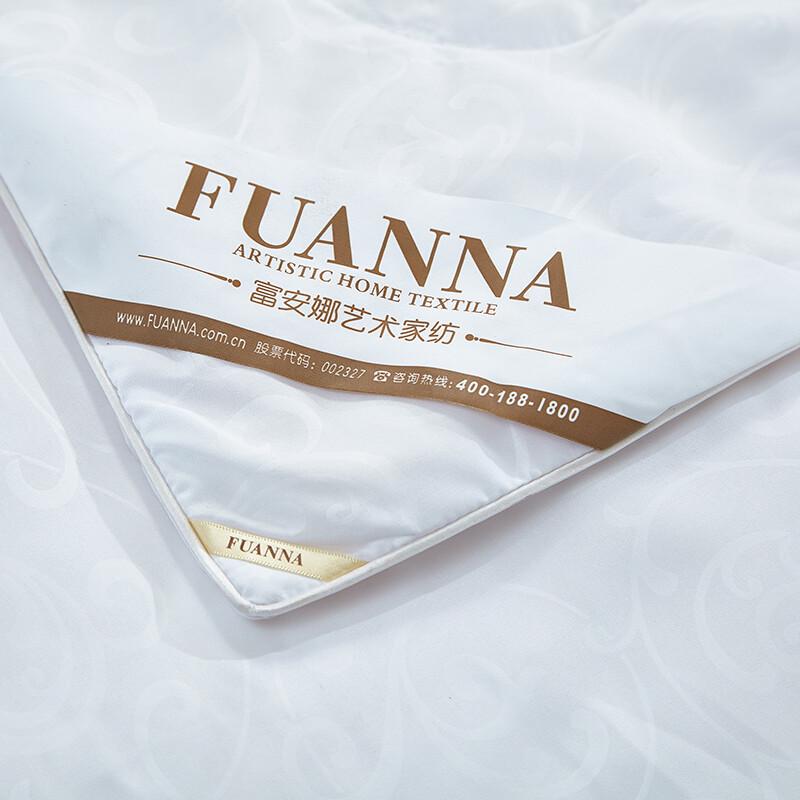 FUANNA Edredón Huajin de Mezcla de Seda Tussah para Todas las Estaciones