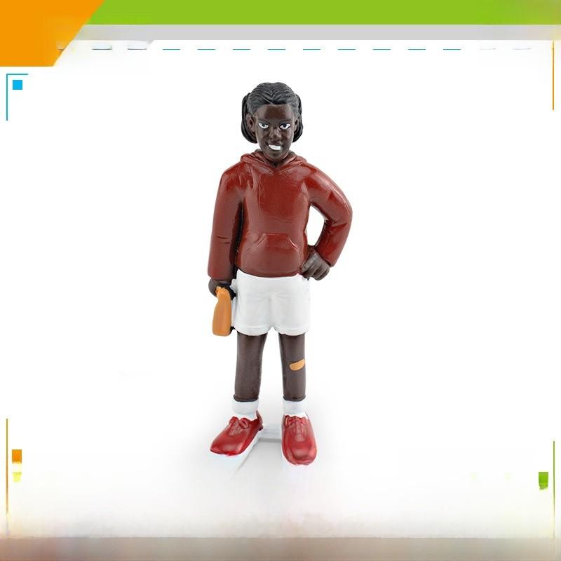 African American Family Model Pvc Collectible Figures For Gift And Display