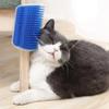 Pet Massage Brush for Cats Removing Loose Hair Anti Shedding Glove Alternative Rubbing Device with Massage Points for Cat Back