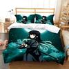 Duvet Cover Pillowcase Bedding Set Muichiro Tokito Adult Boy Girl Bedroom Decoration Children Gift Single Double Large Size