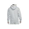 Nike Einfarbiger Logo-bestickter Pullover-Hoodie Langarm Herren-Tops Grau DX1356-063